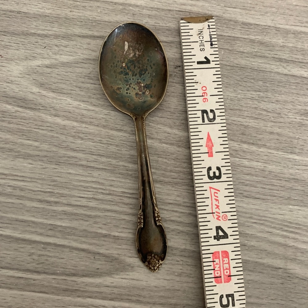 Remembrance Pattern by 1847 Rogers Bros Silver-Plate 4” Spoon